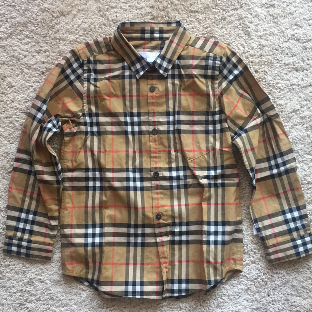 Burberry Boy's Flannel Shirt